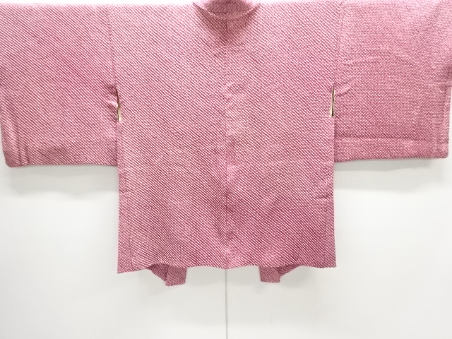 JAPANESE ANTIQUE HAORI / TAISHO ROMAN STYLE / ALL SHIBORI